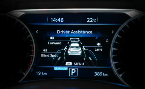 ECRAN DRIVE-ASSIST DE 7 POUCES