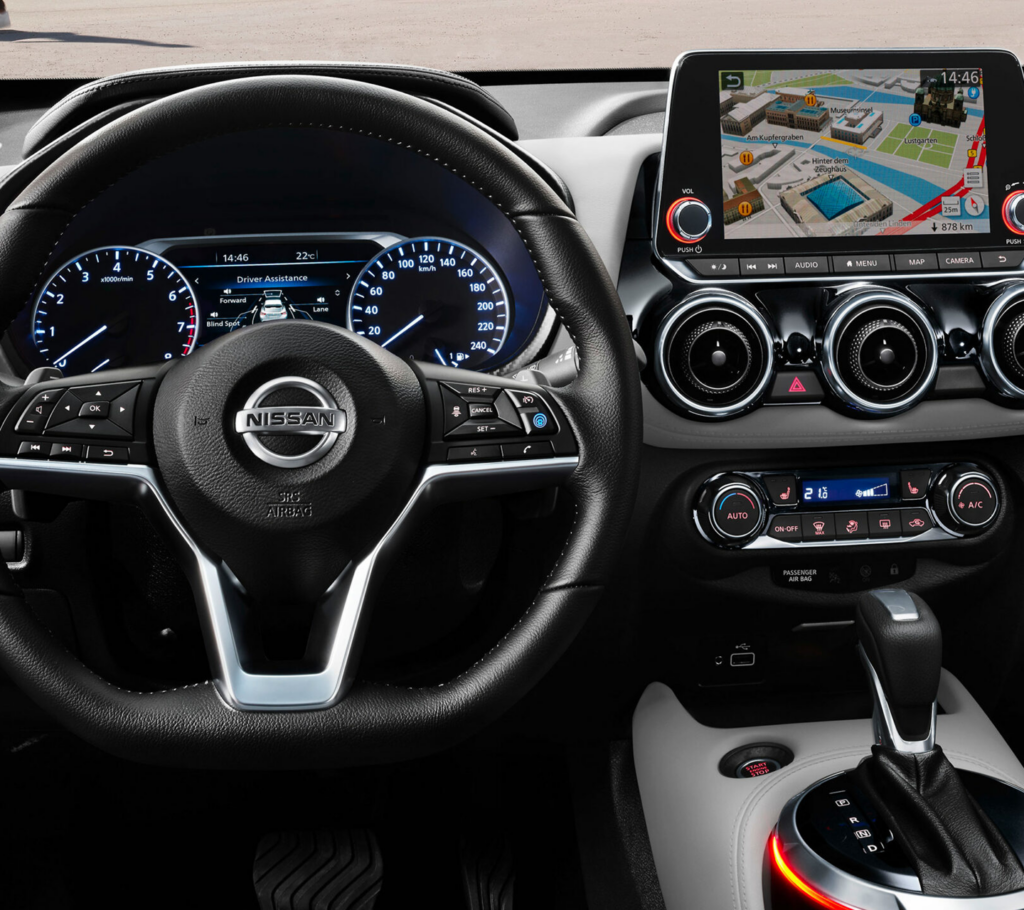 VOLANT GRAINÈ EN CUIR